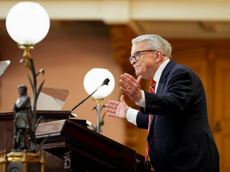 A man standing at a podium.