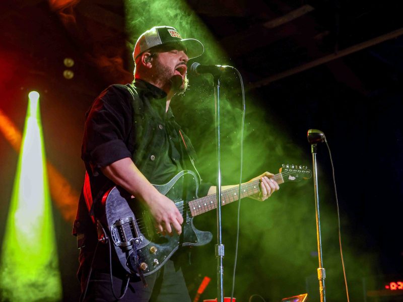 A performer on stage.